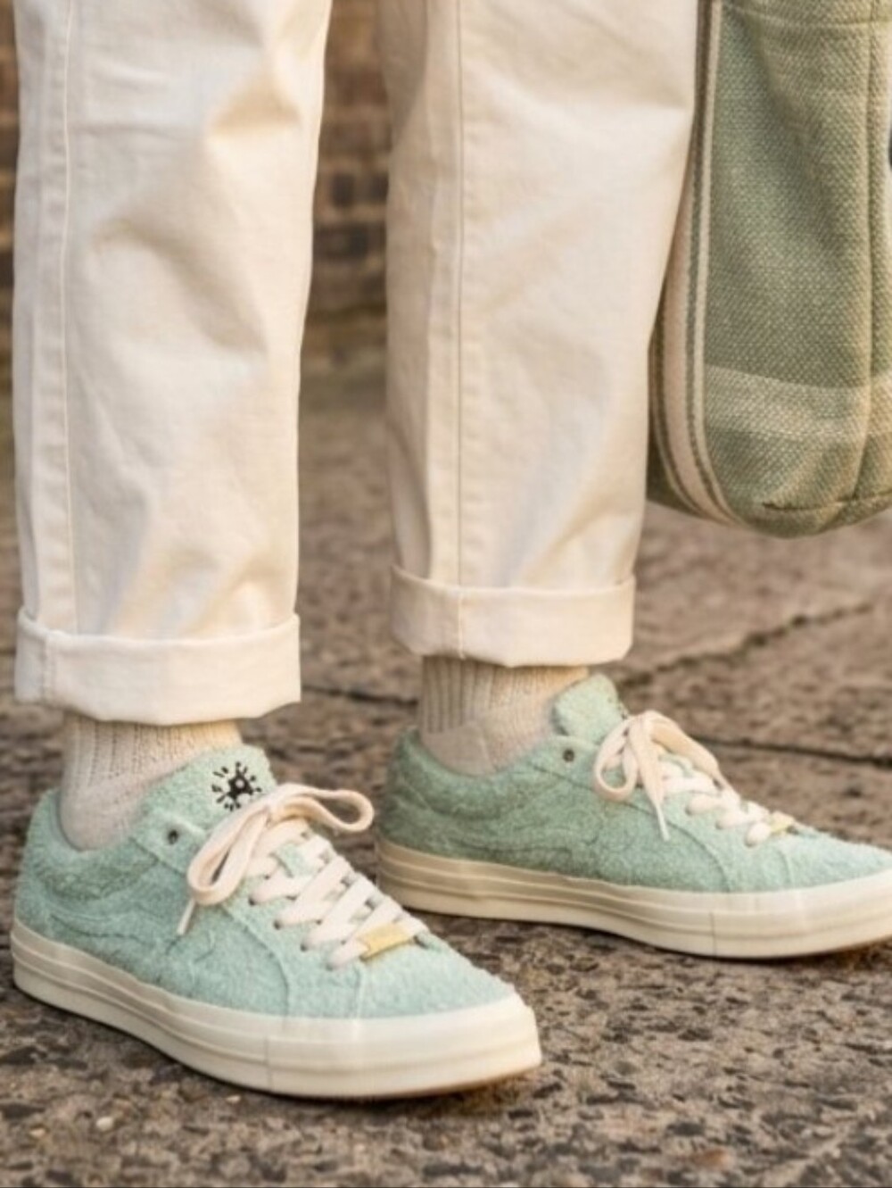 Converse Men's Light Mint Relaxed Look